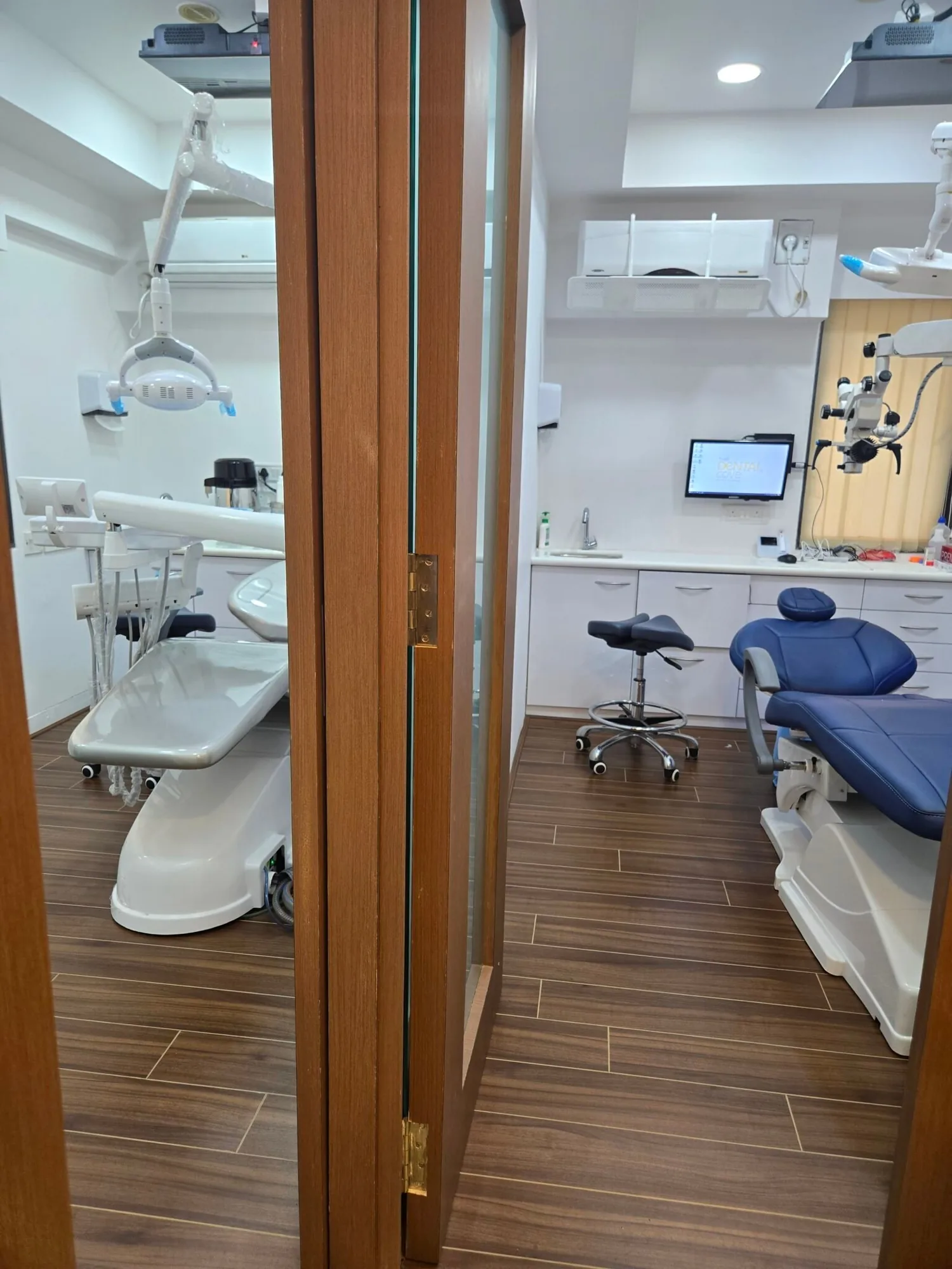 Restorative dentistry setup at The Dental Cove